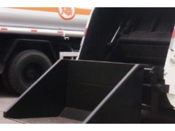 Camião/caminhão compactador de lixo com carregamento traseiro