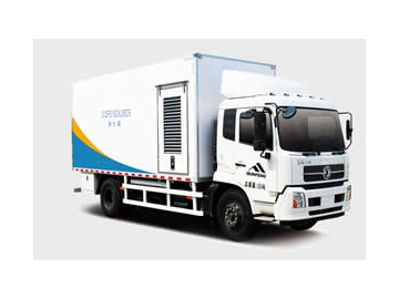 Caminhão com sistema de purificação de água móvel MQF5160XJSD5