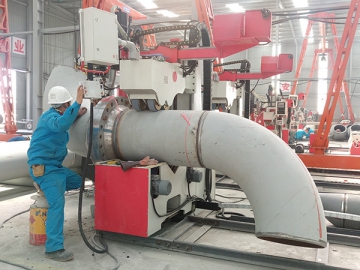Máquina de solda para tubo de canalização automática (SAW, espessura de parede pesada)