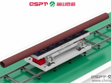 Sistema de transporte de tubos para máquina de biselamento de extremidade