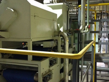Filtro prensa de correia com tambor rotativo para espessamento-desaguamento – série HTAH