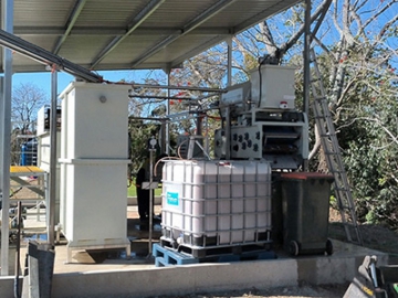 Filtro prensa de correia com tambor rotativo para espessamento-desaguamento – série HTA