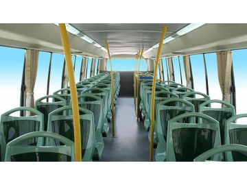 Ônibus urbano 10-11m, XMQ6110GS