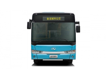 Ônibus elétrico híbrido 8m, XMQ6802G