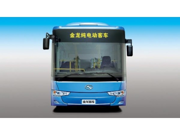 Ônibus elétrico híbrido 10m, XMQ6106G