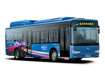 Ônibus elétrico híbrido 11m, XMQ6119G