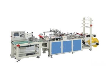 Máquina de fabricar sacola RFQ500/600/700C, Fabricante de sacola zíper com corte a quente