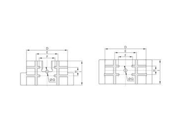 Prensa mecânica de precisão para metal de 80-260 Toneladas APD