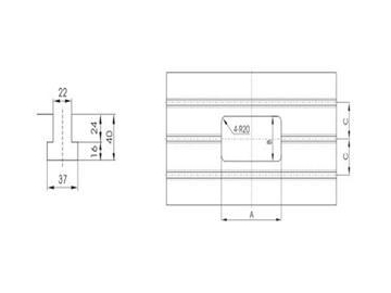 Prensa mecânica de precisão para metal de 80-260 Toneladas APD