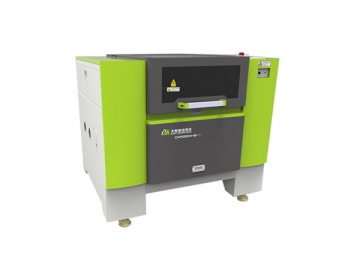 Máquina de corte a laser  CO2 de uma cabeça 600×400mm,  CMA0604-B-A