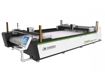 Máquina de corte a laser de tecido têxtil CMA1825C-DF-B/CMA2130C-DF-A