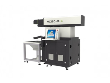 Máquina de marcação a laser CO2 dinâmica triaxial de grande formato 180W, MC180-D-C