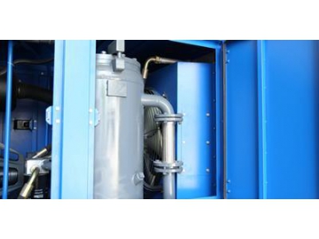 Compressor de ar de parafuso rotativo elétrico portátil