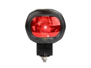 Luz LED de aviso vermelha para área da mini empilhadeira