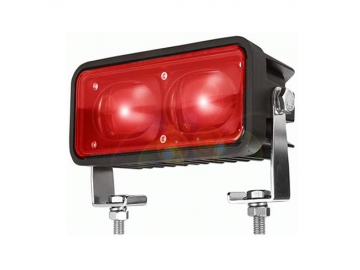 Luz LED de aviso vermelha para área da empilhadeira (Certificado Emark)