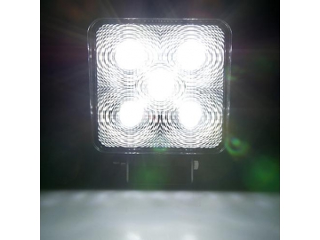 Farol quadrado de LED de 4 pol. e 15W para empilhadeira