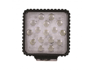 Farol auxiliar de LED quadrado de 4.6 pol. e 50W