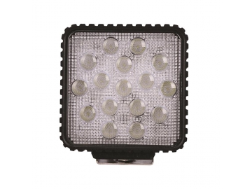 Farol auxiliar de LED quadrado de 5 pol. e 48W