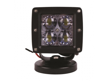 Farol auxiliar de LED cubo de 3 pol. e 12W
