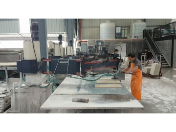 Compra por parte da Hongyi Aceart de máquina para polimento de pedra