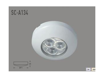 Luminária LED Downlight para armário SC-A134