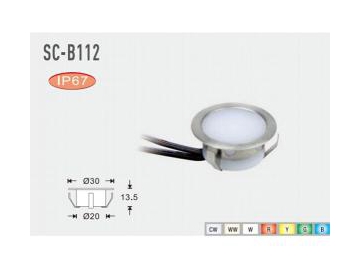 Luminária de embutir LED para deck SC-B112