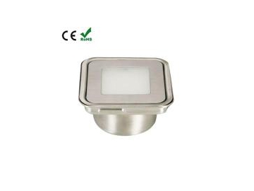 Luminária LED quadrada embutida para exterior com economia de energia SC-F105