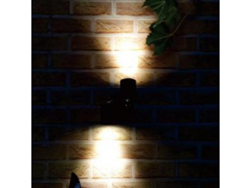 Luminária LED COB duplo para parede de exteriores SC-K104