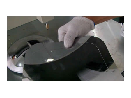 Máquina CNC para corte de vidro 4 eixos