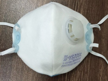 Máquina automática para fabrico de respiradores dobráveis N95, HD-0525