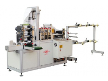 Máquina automática para fabrico de respiradores descartáveis dobráveis, HD-0408