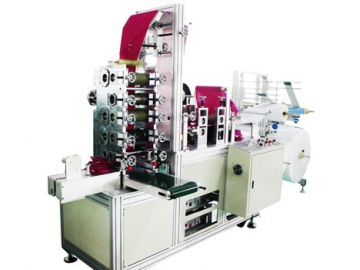 Máquina automática para fabrico de respiradores dobráveis de tecido têxtil, HD-0511