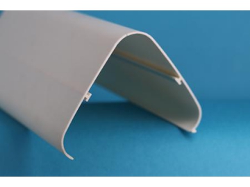 PVC – Perfis de extrusão de plástico de policloreto de vinila