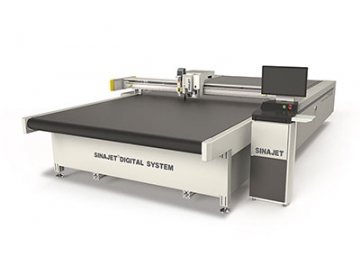 Cortadeira Digital para a Indústria Têxtil/Garmento; Máquina de corte