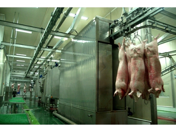 Processamento de carne suína para Chaishan Foods