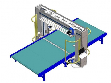 Máquina de corte de espuma CNC horizontal e vertical por contorno HV6