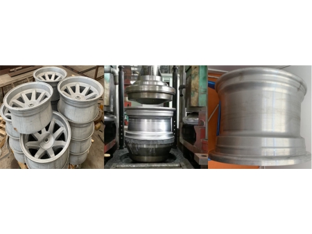 Fabricação de Rodas de liga de Alumínio forjadas e fundidas