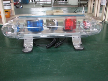 Mini barra sinalizadora giroflex de halogéneo 60mm