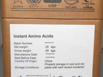 Serviço OEM/ODM para aminoácido instantâneo