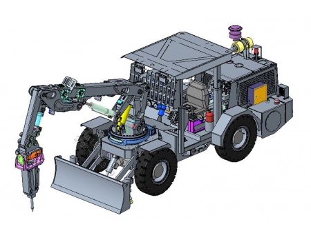 Escalador de Mineração Subterrânea, XMPYT56.5/32