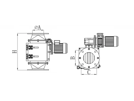 Separador magnético de grade rotativa