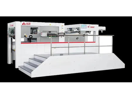 Máquina de corte e vinco plana automática