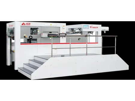 Máquina de corte e vinco plana automática (até 700 ton)