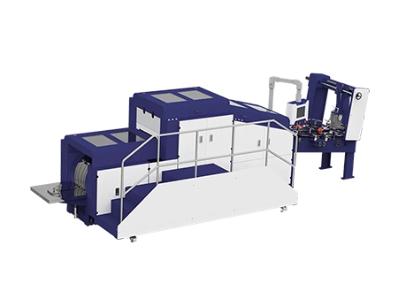Máquina para fabricar sacos de papel com fundo quadrado (abertura inferior a vácuo)