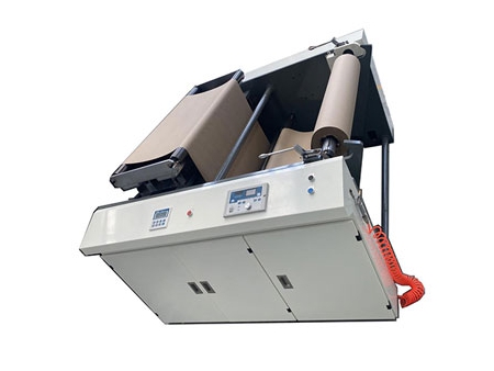 Máquina para fabricação de sacos de papel kraft com visor
