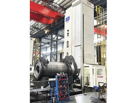 Mandriladora e fresadora CNC tipo floor