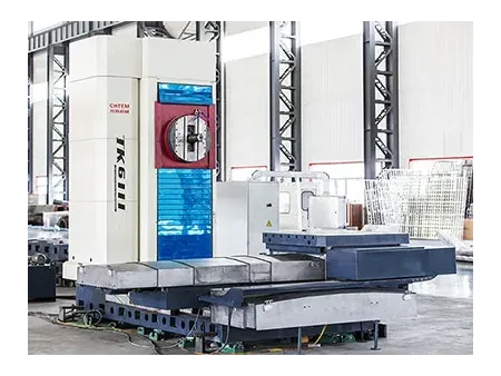 Mandriladora e fresadora CNC tipo mesa