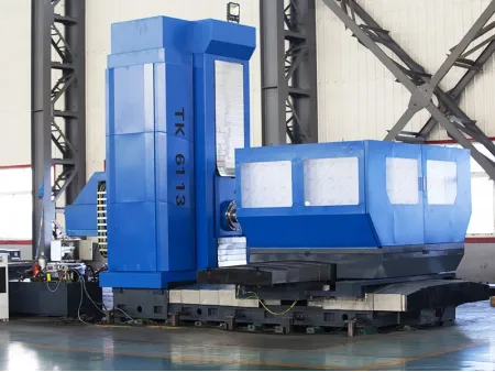 Mandriladora e fresadora CNC tipo mesa