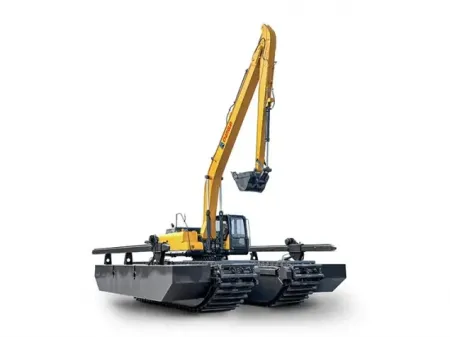 ZG330D  Escavadeira anfíbia