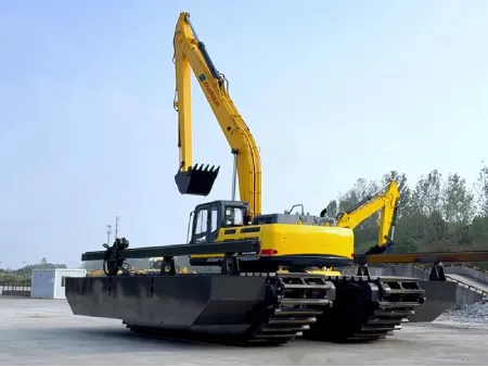 ZG330D  Escavadeira anfíbia